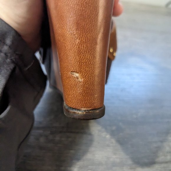 Carvela Kurt Geiger "Katey" Leather Platform Wedge Sandal Size 40 - Picture 2 of 5